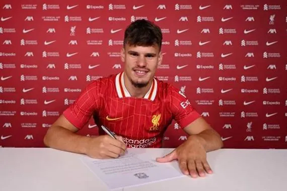 ليفربول يعلن عن صفقته الرابعة في الميركاتو الحالي