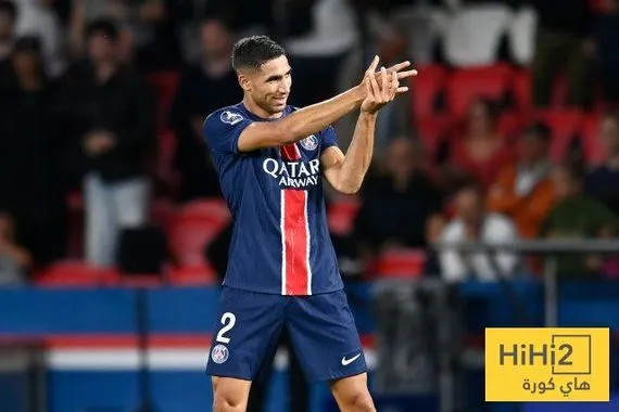 أشرف حكيمي يصنع التاريخ كأكثر المدافعين حسماً في أوروبا