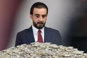 محمد الحلبوسي صبي المال السياسي الفاسد وصانع خرافة الزعامة السنية المزيفة