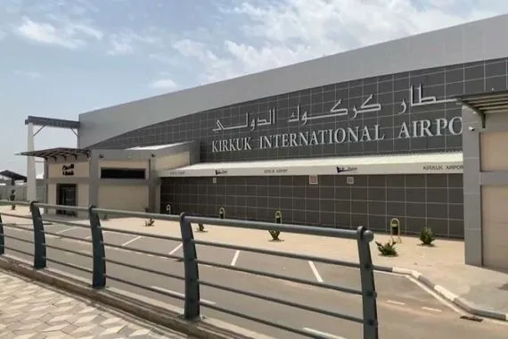 هبوط طائرة مدنية بـ أمان في مطار كركوك بعد ساعات من استهدافه