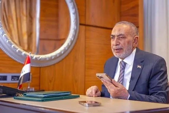 المشهداني يتلقّى اتصالاً هاتفياً من رئيس مجلس الأمة التركي يعلن فيه إطلاق أولى الدفعات المائية الإضافية
