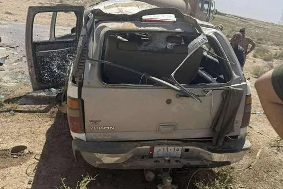 وفاة واصابة 9 مدنيين بينهم ضابط بحادث سير شرقي الرمادي