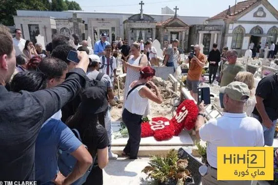 واقعة مثيرة للجدل عند جنازة جوتا واستدعاء الشرطة