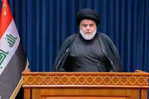 الصدر معزيا بعاشوراء بنو أمية أثر بعد عين وبنو هاشم خير من ألف شهر