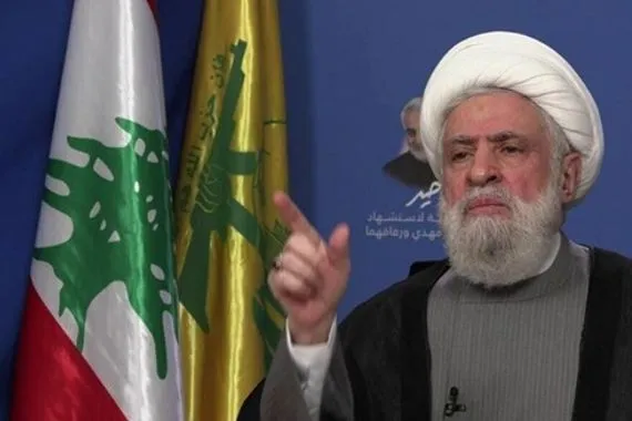 الشيخ قاسم حزب الله انتصر في الحرب ومنع إسرائيل من التقدم لداخل لبنان