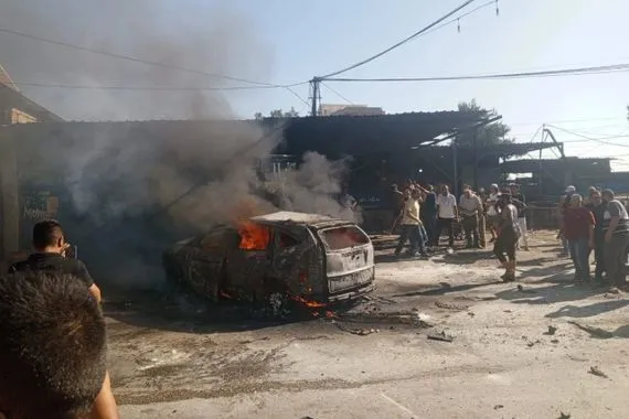 قتيلان وثلاثة جرحى بغارة إسرائيلية على شمال لبنان اليوم