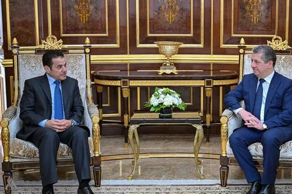 بارزاني والأعرجي يؤكدان ضرورة تعزيز التعاون لحفظ الأمن والاستقرار وكالة الانباء العراقية واع