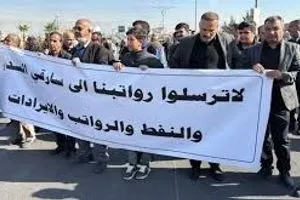 الاسايش تعتقل 100 ناشط من متظاهري السليمانية المطالبين بإطلاق رواتبهم