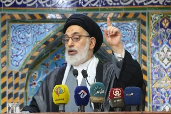 إمام جمعة النجف أنباء عن ضربة إسرائيلية على العراق لتصفية قادة الإطار وإعلان حكومة إنقاذ وكالة بغداد اليوم الاخبارية