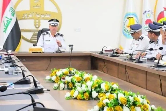 مدير المرور العام يوجه بتأمين طرق سير زوار الأربعينية وانسيابية الحركة وكالة الانباء العراقية واع