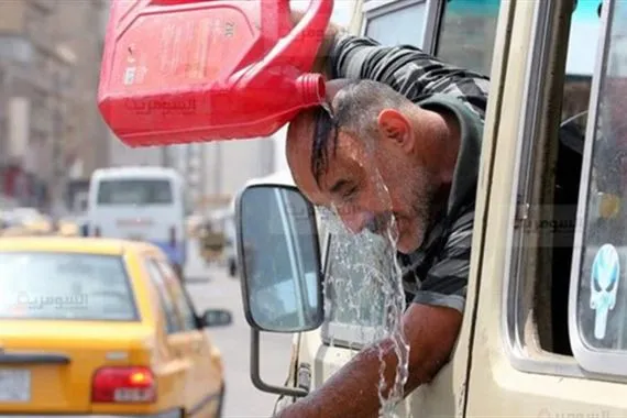 حرارة تصل الى 50 في هذه المحافظات الأنواء الجوية أمطار شمالا وغليان جنوبا