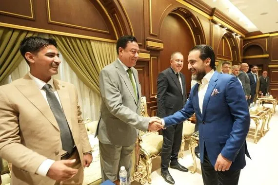 الحلبوسي إهمية تعزيز ثقة المواطن بمشروع حزب تقدم القائم على الكفاءة والنزاهة