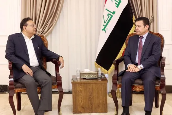 الأعرجي يؤكد عزم الحكومة العراقية على تقوية شراكتها مع جمهورية الهند وكالة الانباء العراقية واع