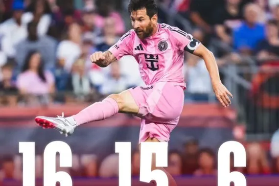 أرقام مميزة لميسي في الدوري الأمريكي هذا الموسم