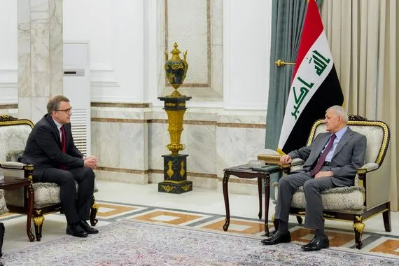 رئيس الجمهورية تخلي العمال الكردستاني عن السلاح خطوة مهمة لاستقرار المنطقة وكالة الانباء العراقية واع