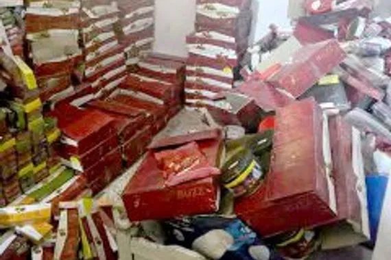 ضبط أطنان من المعسّل منتهي الصلاحية مُعاد تصنيعه وتغليفه في بغداد