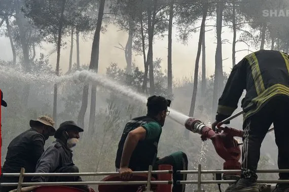 سوريا تعلن إخماد حرائق اللاذقية وتثمن مساندة العراق شفق نيوز