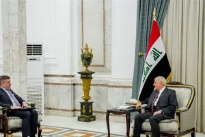 رئيس الجمهورية للقائم بأعمال السفارة الأمريكية ضرورة مواصلة جهود تطويق مناطق التوتر