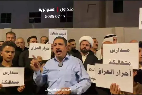 البصرة اهالي ابي الخصيب يطالبون بحل ازمة المياه المالحة