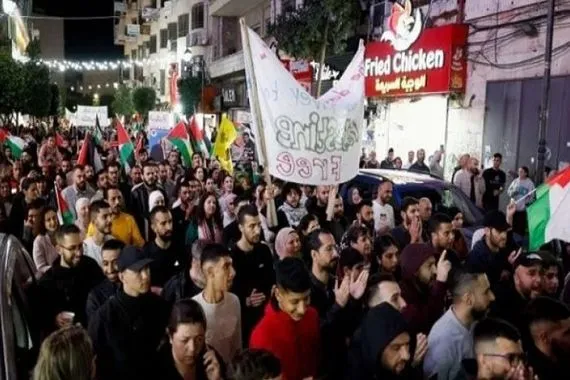 تظاهرات في الضفة الغربية تنديداً بالإبادة الجماعية والتجويع في غزة قناة العالم الاخبارية