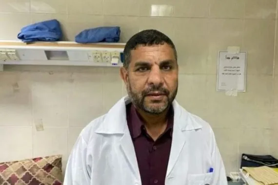 جيش الاحتلال الإسرائيلي يختطف مدير المستشفيات الميدانية في غزة قناة العالم الاخبارية