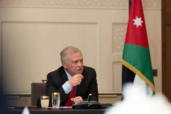 العاهل الأردني يؤكد دعم بلاده لأمن سوريا واستقرارها قناة العالم الاخبارية