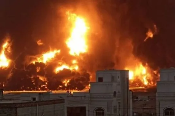 الاحتلال يشن سلسلة من الغارات على الحديدة قناة العالم الاخبارية