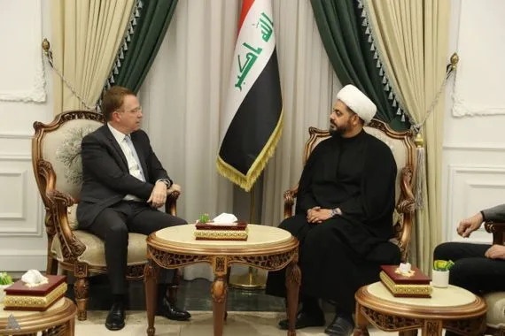 الشيخ الخزعلي يؤكد للسفير الفرنسي أهمية التحرك الدولي لوقف العدوان الصهيوني على غزة وكالة الانباء العراقية واع