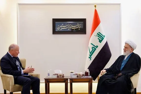 الشيخ حمودي للسفير الاسترالي الحشد الشعبي نقطة توازن واستقرار