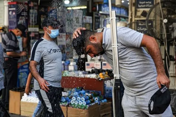 انحسار موجة الحر اعتباراً من الثلاثاء مع انخفاض درجات الحرارة