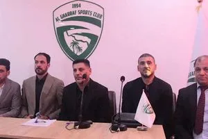 إدارة الغراف تقدم مدربها الجديد للإعلام شفق نيوز