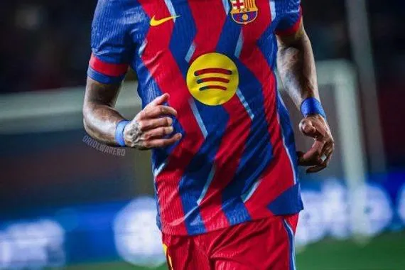 صورة تسريب لقميص برشلونة في الكلاسيكو