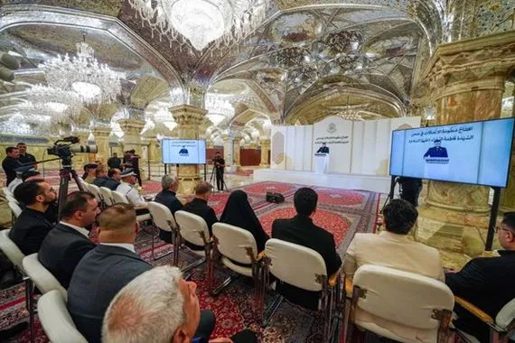 افتتاح مشروع منظومة الاتصالات الموحدة لخدمة زوار النجف الأشرف