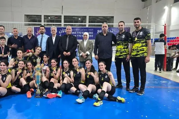 قرقوش يتوج بالمركز الأول في بطولة أندية العراق لكرة الطائرة للشابات شفق نيوز