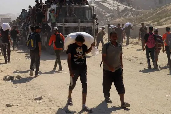 ترامب يعلق على أوضاع غزة الإنسانية مساعداتنا لا تصل إلى مستحقيها شفق نيوز