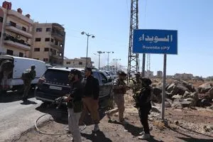 الداخلية السورية العصابات في السويداء خرقت اتفاق وقف النار