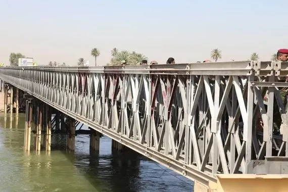 عمليات بغداد تفتتح جسر الفاضلية لتسهيل حركة سير زائري كربلاء