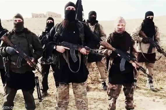 اعتقال 9 عناصر من داعش قتلوا 5 عراقيين في إدلب السورية صور
