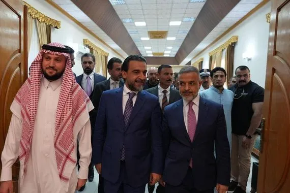 الحلبوسي يزور مضيف الشيخ أحمد المهيري في الحويجة
