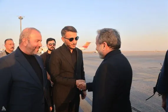 محافظ النجف الأشرف يستقبل وزير الخارجية الإيراني وكالة الانباء العراقية واع