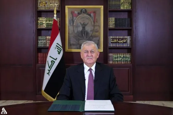رئيس الجمهورية يعزي بذكرى أربعينية الامام الحسين ع وكالة الانباء العراقية واع