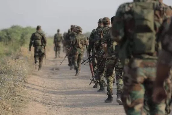 الحشد الشعبي ينفذ عملية دهم وتفتيش شمال شرق ديالى