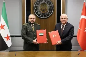 تركيا تعلن تفاصيل اتفاق التعاون العسكري مع سوريا