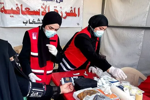 الهلال الاحمر تقديم خدمات اسعافية وصحية لأكثر من مليون و 800 ألف زائر عراقي وأجنبي شفق نيوز