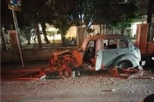انفجار سيارة بعبوة ناسفة بالقرب من فندق غولدن في دمشق وكالة بغداد اليوم الاخبارية