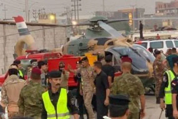 طيار يهبط بهدوء بسبب خلل فني في كربلاء