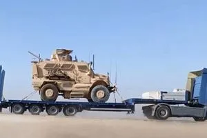 خلال 24 ساعة أمريكا تنقل ثاني قاقلة مدرعات وجنود من العراق لسوريا شفق نيوز