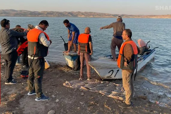 دهوك مياه بحيرة سد الموصل تنحسر عن مدينة أثرية عمرها 5000 سنة صور شفق نيوز