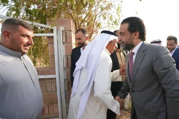 الحلبوسي يزور مقبرة حماة الديار مستذكراً الشهداء