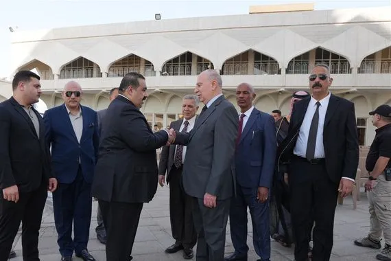 في بغداد السامرائي يقيم مجلس عزاء للشيخ عمر السامرائي